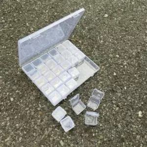 [생활] 30칸 비즈 수납 정리함 플라스틱 박스 소품