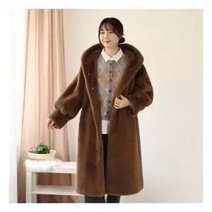 [웬디즈갤러리]비엔 페이크 퍼 롱 코트 /연말모임 밍크 외출룩 TCT101 247742