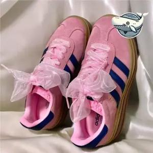 훈훈한 핑크 쉬폰 리본 운동화 끈 130cm rQU9+8GdY