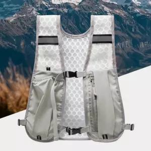 육각패턴 배낭 야간 반사 등산 스포츠 러닝 조끼