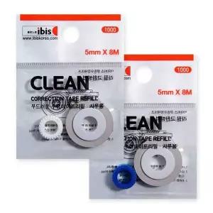 1000 클린 수정테이프 리필 sp 아이비스