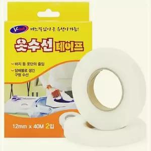 학교 보수테이프 VT-031옷수선 사무실 테이프2입 의류수선 구멍수선 F13W187FF5