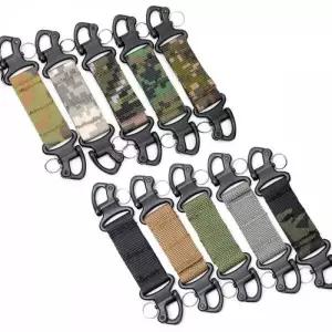 캠핑 차박 양방향 메탈 카라비너 랜턴 장비 걸이 고리 후크 다용도 연결링