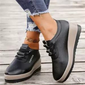 여친 가을 플랫 수출 굽 작은 구두 낮은 단화 빅사이즈 웨지 원픽3