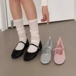 여자구두 통굽 스니커즈 스타일 모카신 통굽단화