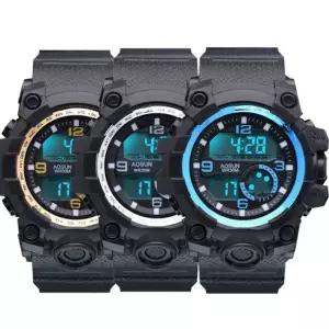 1901B 남성시계 남자 전자시계 방수 AO 학생시계 남자 주방수납 타올걸이 랩걸이 호일걸이