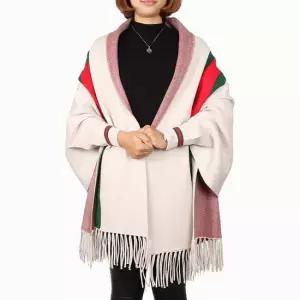 프렌치 삼색 가디건 숄 루즈핏 여성 어깨숄 가디건숄 숄가디건 어깨숄 롱가디건