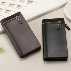 고등학생 대학생 지갑 중학생 블랙 수납많은 장지갑 스마트폰확대스크린