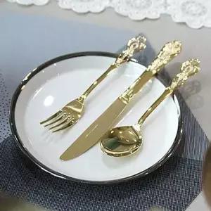 고급스러운 디자인과 컬러 일본산 크라운 커트러리 커트러리 양식기 일본커트러리