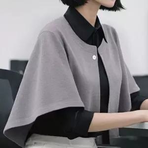 어깨를 감싸주는 수면망토 잠자는 망토 숄케이프 수면망토 잠자는망토 단추망토