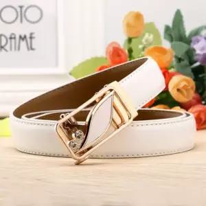 투도 자동버클 가죽벨트 골드화이트)여성 캐주얼벨트 여성벨트 자동벨트 가죽벨트