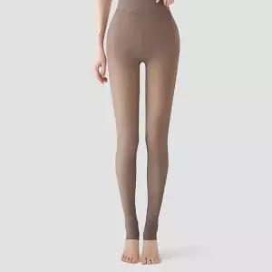 200D 슬림핏 무발 고리형 시스루 착시 스타킹 커피색 시스루팬티스타킹 시스루스타킹