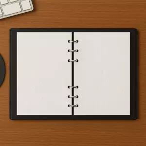 스토리 6공 도트 리필 교체용 다이어리속지 135매 A5 6공다이어리속지