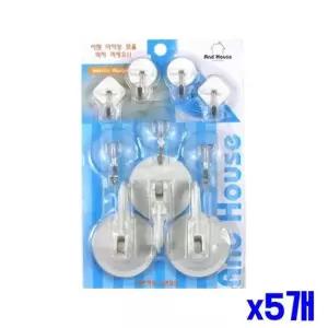 화이트 인테리어 행거 10P x5개묶음 도어행거 도어훅 도어행거 문걸이 도어용품 행거용품