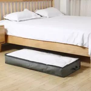 부직포 언더베드 리빙박스 의류 이불정리함 침대밑수납 침대밑보관 패브릭리빙박스