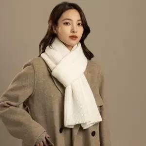 마리사 소프트 베이직 무지 니트 머플러 SD-251152 겨울 니트 방한