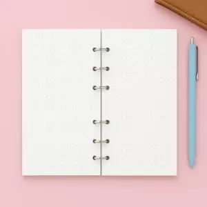 스토리 6공 도트 리필 다이어리 속지 135매 A6 6공다이어리속지 다이어리리필속지리필