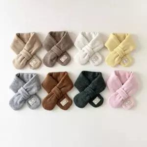 아동 크로스 네키 머플러 목도리 겨울 방한 여아 남아 머플러 아동 방한 네키 목도리