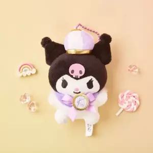 산리오 쿠로미 왕관 가방고리 8cm 인형가방고리 인형키링 유아장난감 아동장난감