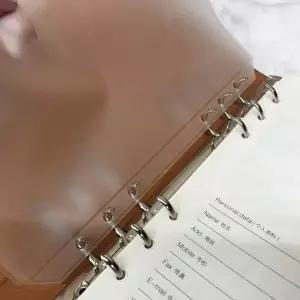 리필속지 다이어리 추가 속지 A5 6공 지퍼봉투