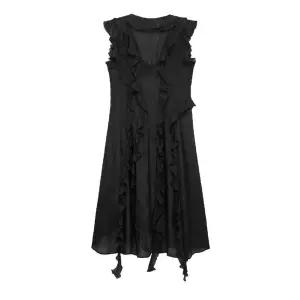 여성용 원피스 봄 랩 스트리트 OP1