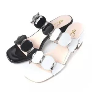 오브엠 F11SB160AB_여성 5CM 토오픈 샌들 2종