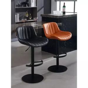 등받이 높은 지휘자의자 홈 바스툴 리프트형 스툴 높이조절