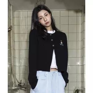 매장정품[브랜드명]RuNaKi'Hu' WXK013 Make a Wish 쓰리버튼 니트 가디건 (BLACK)WXK013BK102620