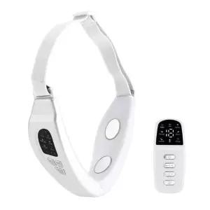 이중턱 업 턱 기구 EMS 화이트 사각턱 마사지기 브이라인