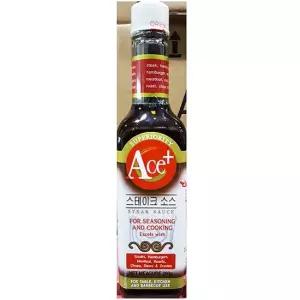 식재료 에이스 스테이크소스 코리아 260ml)X2 식당용스테이크소스 업소용스테이크소스