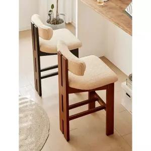 하이 카페 바텐의자 체어 높이 두꺼운 홈바 접이식 중간