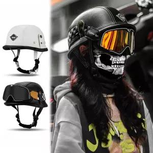 하프 오토바이헬멧 반모 반모헬멧 할리 클래식 빈티지