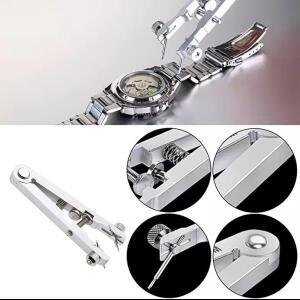 시계 스프링 바 플라이어 도구 키트, 밴드 스트랩 제거 수리용 핀셋 세트