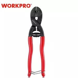 호환  WORKPRO 200MM 볼트 커터 노치 및 스프링이있는 높은 레버리지 볼트 커터 산업용 와이어 수리 헤비