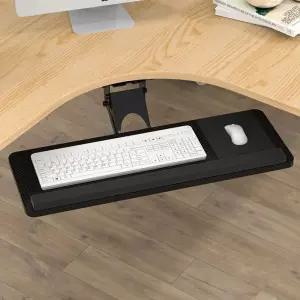 트레이 키보드 연장 슬라이딩 회전 데스크 책상 마우스