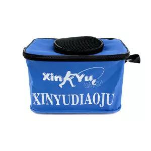 바다 민물 낚시 밑밥통 소형 미끼통 살림통 보조가방 수납백 어깨끈 크로스백