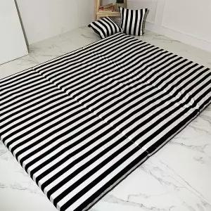 접이식 3단 매트리스 퀸 더블 레이어폼 메모리폼 베개 접는 원룸 바닥용 손님용