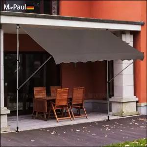 테라스 가림막 접이식 무타공 출입구 비막이 어닝