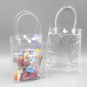 어린이집 생일 선물 답례품 투명 구디백 PVC 쇼핑백 포장용 미니 가방