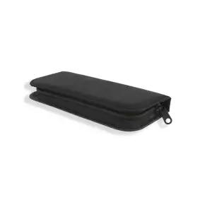 헤어디자이너 가위 보관 가죽 파우치 미용가위 케이스 지퍼형 수납함 가위집 검정