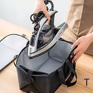 다리미 매트 다림질판 다리미 가방 접이식 다림판 다림질 블랙