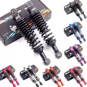 바이크 오토바이쇼바 리어 서스펜션 범용 290/320mm 오토바이 에어 쇼크 업소버 야마하 혼다 호환 모토 스