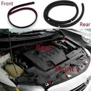 웨더스트립후드 코롤라 2007 2013 용 웨더스트립 후드 씰링 스트립 도요타 자동차 프론트 엔진 53395 53383