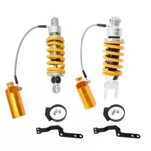 바이크 오토바이쇼바 리어 서스펜션 오토바이 중간 흡수 충격 댐퍼 오일 유압 가스 205mm 235mm 260mm 285m