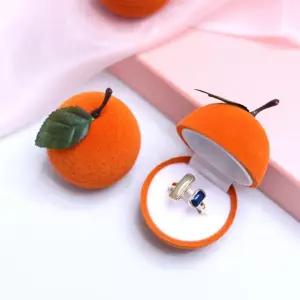 감귤모양 악세사리정리함 보관 케이스 하드 쥬얼리      RAM