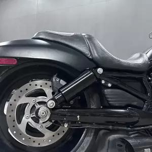 바이크 오토바이쇼바 리어 서스펜션 충격 흡수기 에어 키트 댐핑 조절 가능 할리 V 로드 2003-