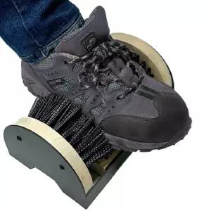 공사현장 운동화 등산로 골프장 신발 흙 먼지 털이 제거 브러쉬