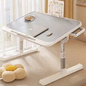 접이식 조절식 노트북 책상 초경량 휴대용 다용도 테이블 사무실/침실/거실 공부책상 미끄럼방지 디자인 높이조절기능 기숙사 침대테이블 공간절약형 접이식책상