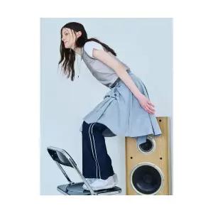 매장정품 에잇세컨즈 8SECONDS 라인 배색 경량 데님 네이비 125421MP7R 609697