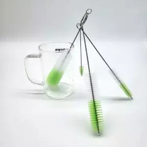 청소용품 창틀 틈새 세척솔 주방 욕실 텀블러 빨대 미니 브러쉬 4P